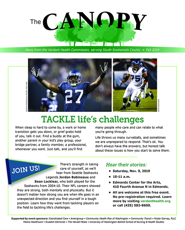 Tackle Life's Challenges event