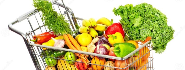 grocery shopping cart vegetables e1702957468500